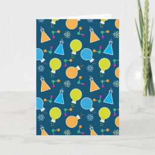 Mad Science Scientist Birthday Party Card