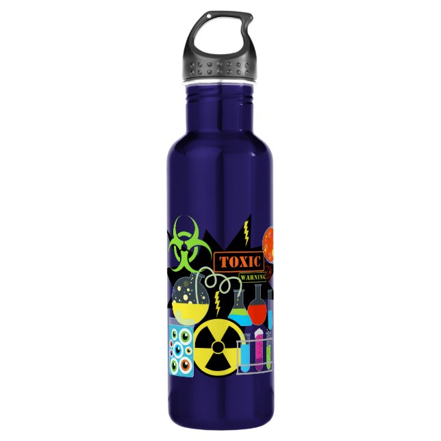 Mad  Scientist 710 Ml Water Bottle (Front)