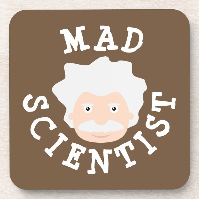 Mad Scientist Coaster (Front)