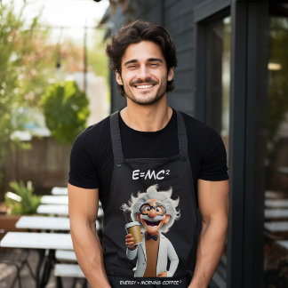 Mad Scientist Coffee Apron