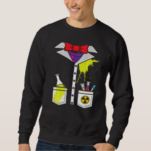 Mad Scientist Costume Halloween Carnival Science C Sweatshirt