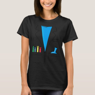 Mad Scientist Costume Nerd Chemistry Fun Science T T-Shirt