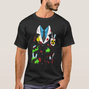Mad Scientist Costume Nerd Chemistry Science Teac T-Shirt