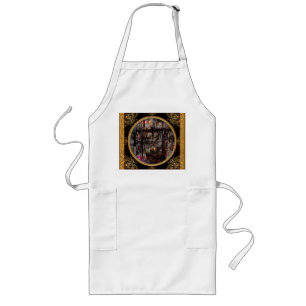 Mad Scientist - Essence of life machine Long Apron