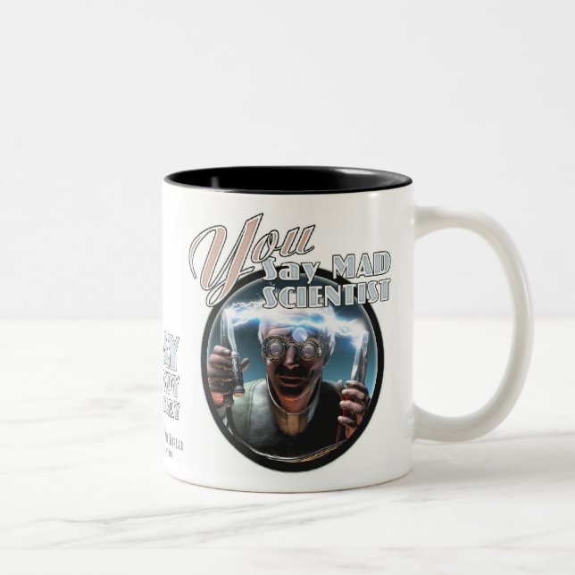 Mad Scientist / Grumpy Visionary Mug (Right)