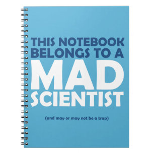 Mad Scientist Notebook
