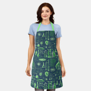 Mad Scientist’s ingenious blueprint  Apron