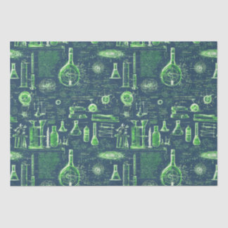 Mad Scientist’s ingenious blueprint  Tissue Paper