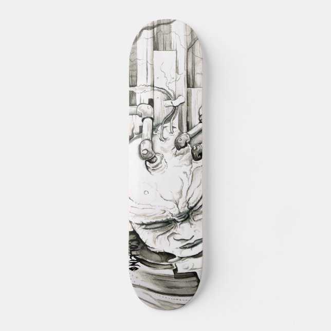 Mad Scientist Skateboard (Front)