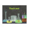 Mad Scientist Thank You Postcard