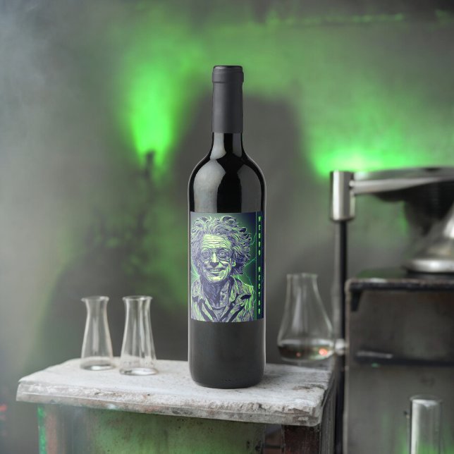 Mad Scientist  Wine Label (Creator Uploaded)