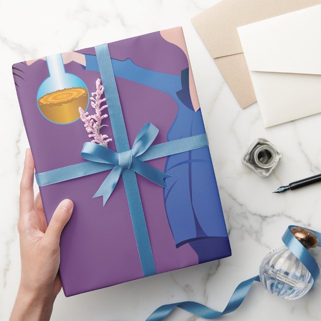 Mad Scientist Wrapping Paper (Creator Uploaded)