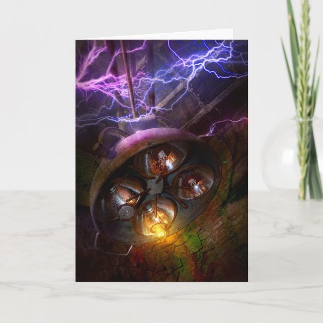 Mad Scientist - Your operation was a success Card (Front)