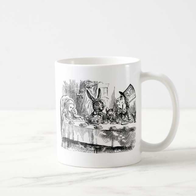 Mad Tea Party Alice In Wonderland Mug (Right)
