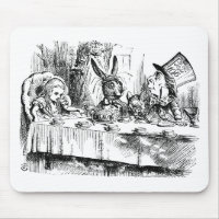 Mad Tea Party Mouse Pad
