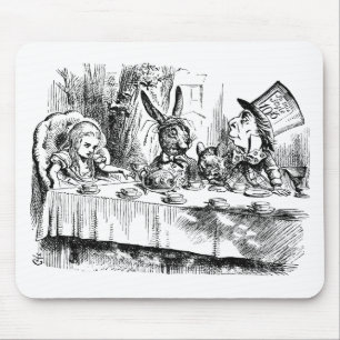 Mad Tea Party Mouse Pad
