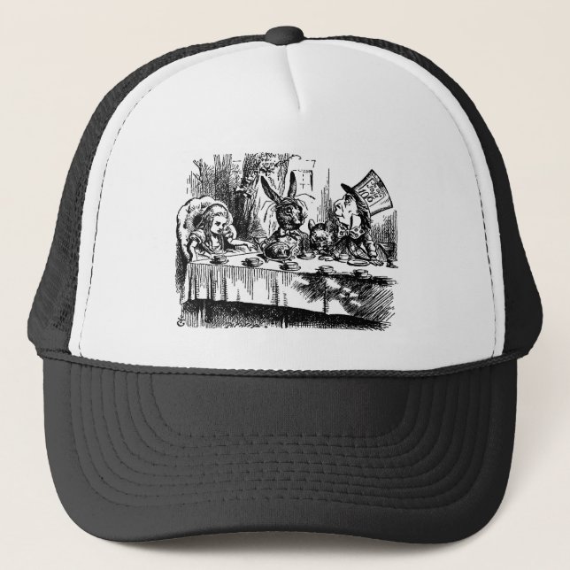Mad Tea Party Trucker Hat (Front)
