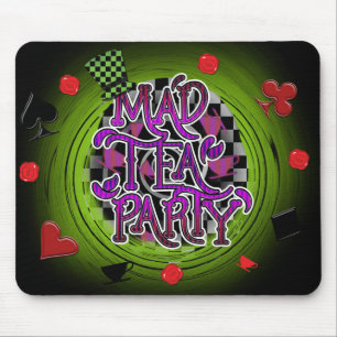 MAD TEA PARTY Whimsical Decor Computer Mouse pad