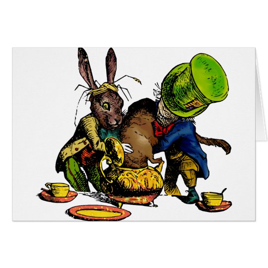 Mad Teaparty Card