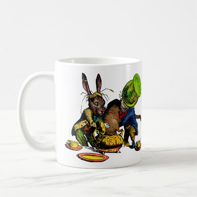 Mad Teaparty Coffee Mug (Left)