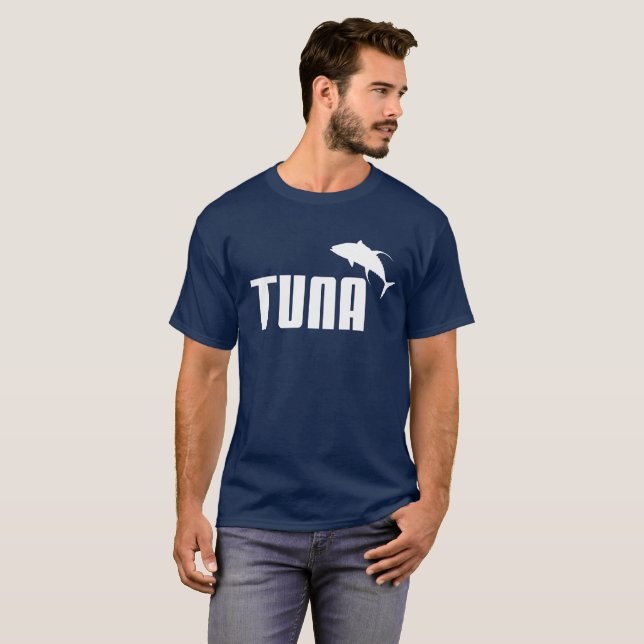 MAD THREDZ, TUNA LOGO T-Shirt (Front Full)