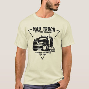 Mad Truck Logistic Service Mens  T-Shirt