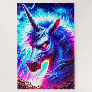 Mad Unicorn Jigsaw Puzzle