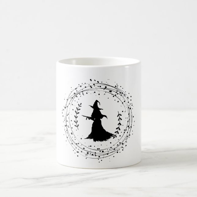 Mad Witch Funny Coffee Mug (Center)