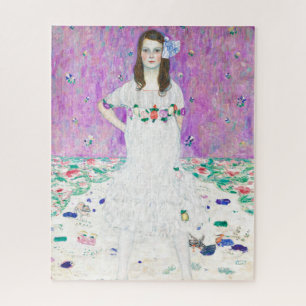 Mada Primavesi by Gustav Klimt Painting Artwork Jigsaw Puzzle