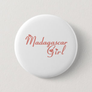 Madagascar 6 Cm Round Badge