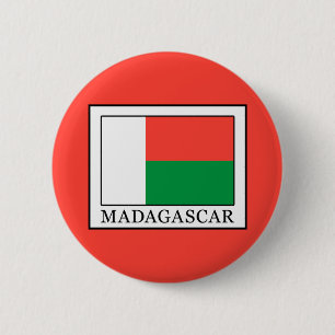 Madagascar 6 Cm Round Badge