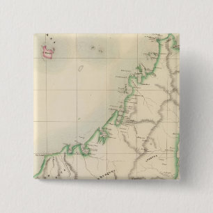 Madagascar Africa 55 15 Cm Square Badge