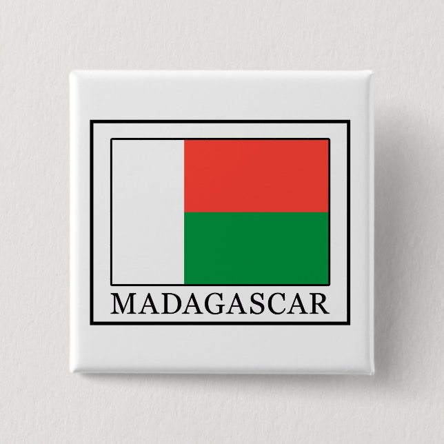 Madagascar button (Front)