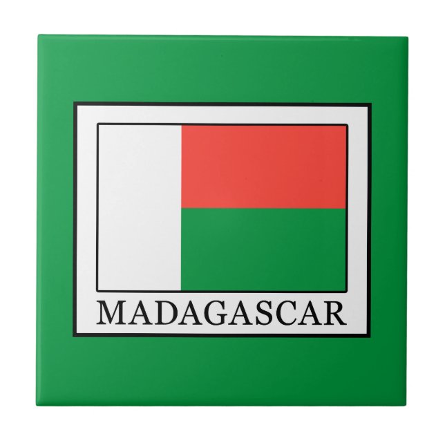 Madagascar Ceramic Tile (Front)