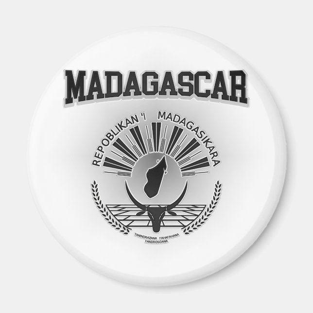 Madagascar Coat of Arms Magnet (Front)