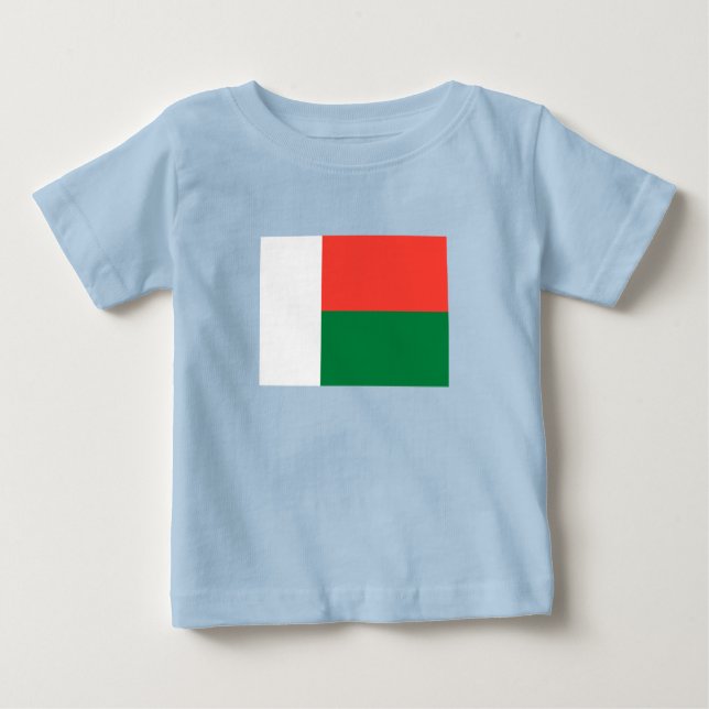 Madagascar Flag Baby T-Shirt (Front)