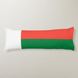 Madagascar flag body cushion