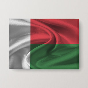 Madagascar Flag Button
