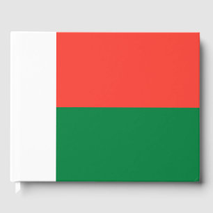 Madagascar flag guest book