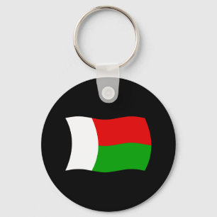 Madagascar Flag Keychain