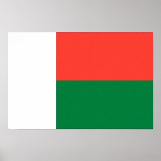 Madagascar Flag Poster (Front)