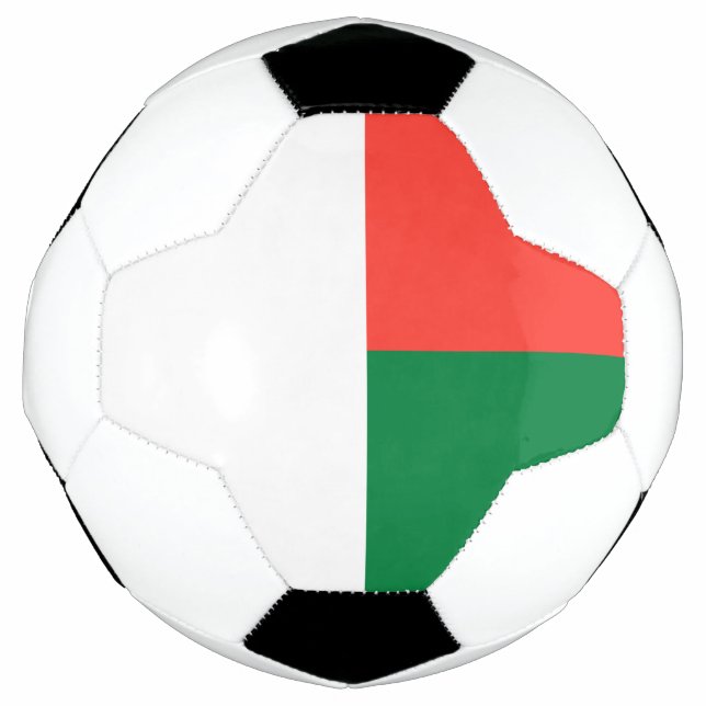 Madagascar Flag Soccer Ball (Front)