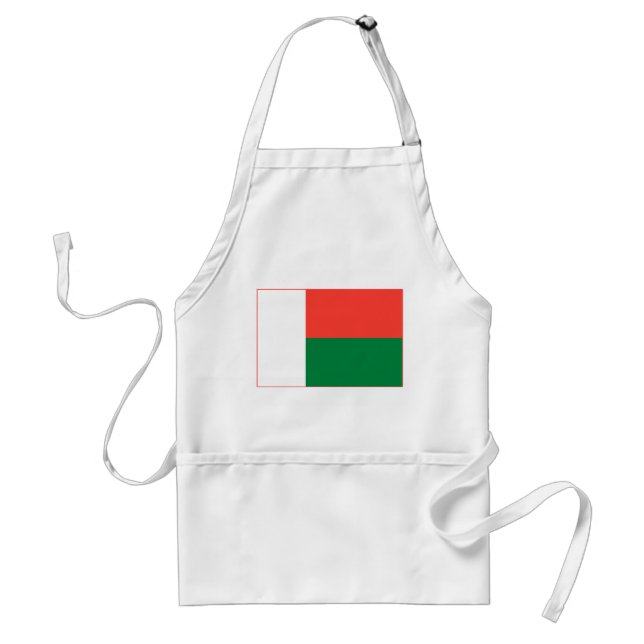 Madagascar Flag Standard Apron (Front)