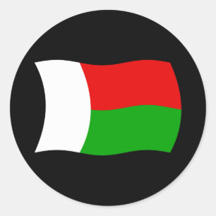Madagascar Flag Sticker