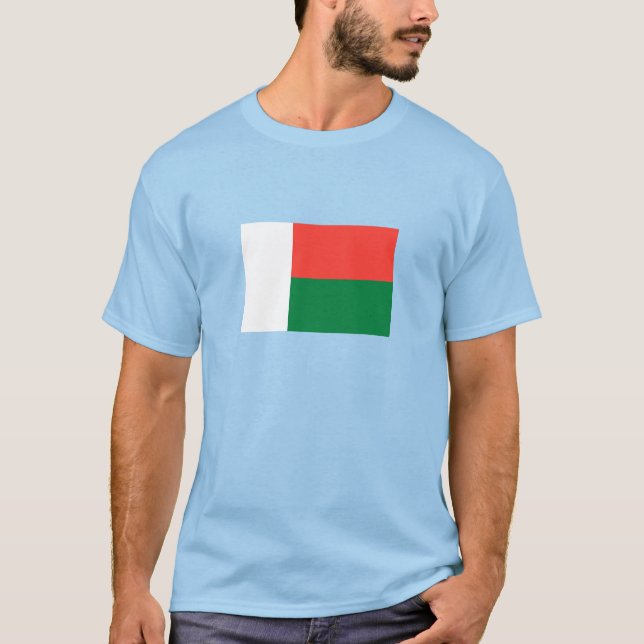 Madagascar Flag T-Shirt (Front)