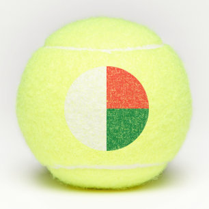 Madagascar Flag Tennis Balls