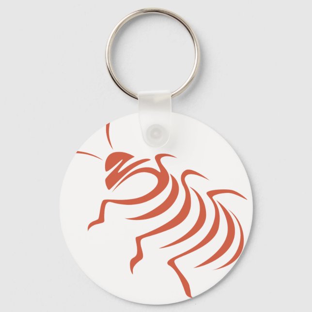 Madagascar Hissing Cockroach Key Ring (Front)