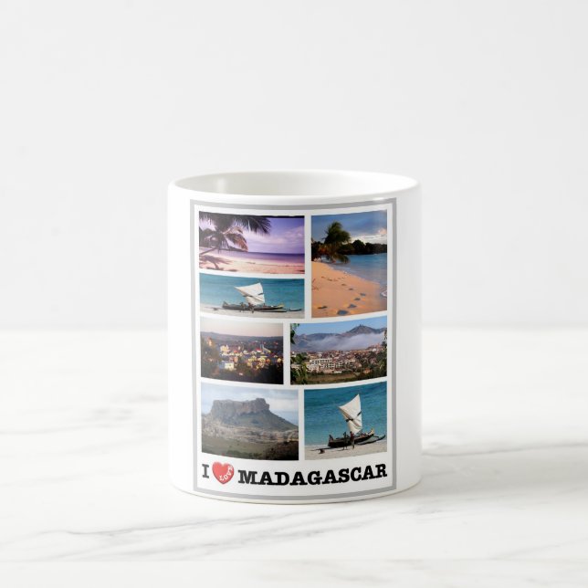 Madagascar - I Love - Coffee Mug (Center)