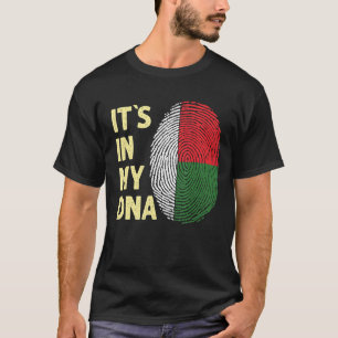 Madagascar In My Dna Madagascan Flag Team Madagasc T-Shirt