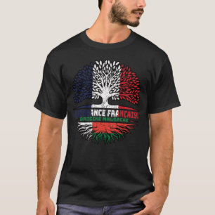 Madagascar Madagascan French France Tree Roots T-Shirt